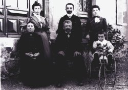 François-Joseph Thiault en famille